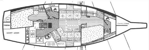 1993 Island Packet 38