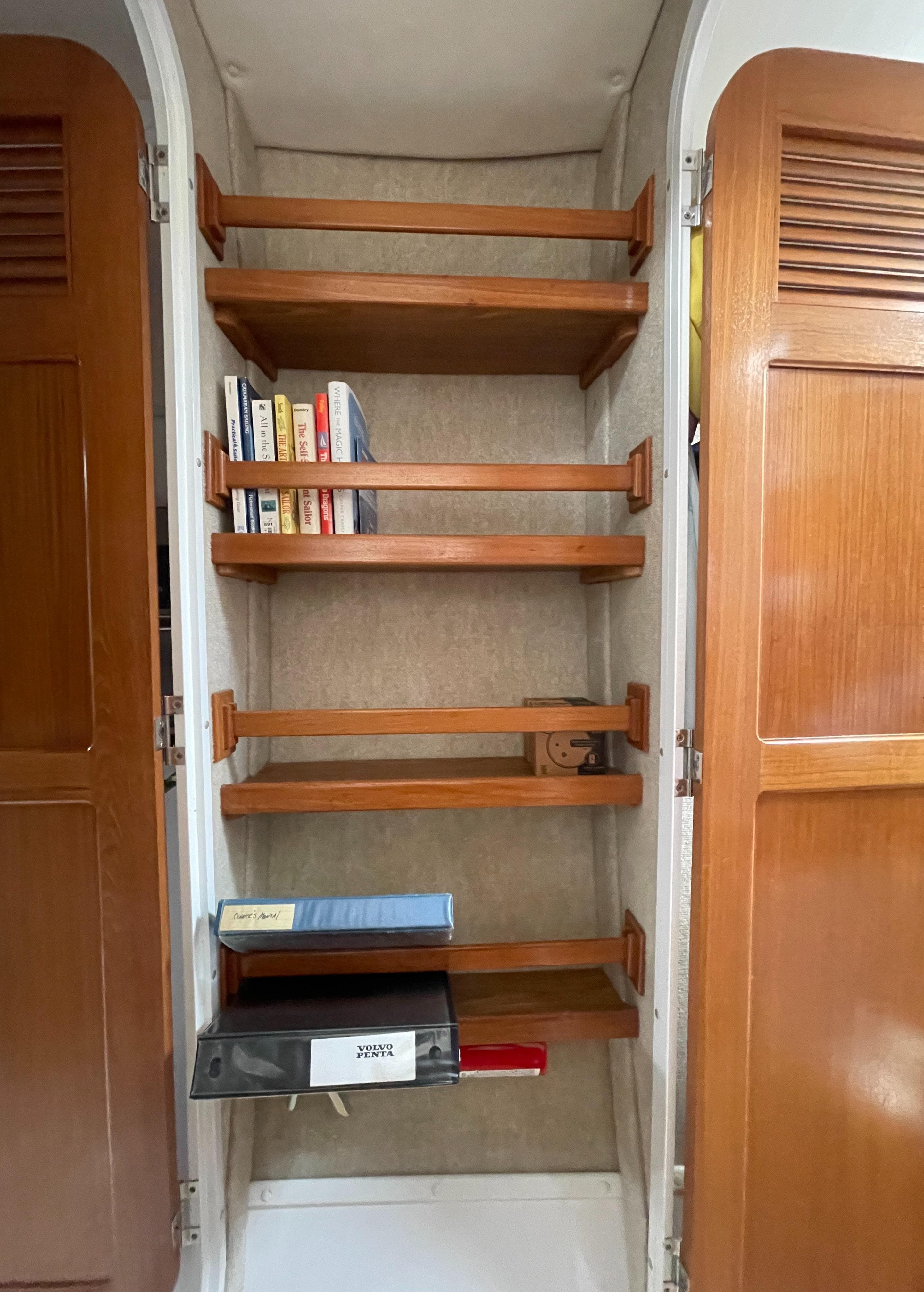 Book Shelves Starboard Hull Hallway