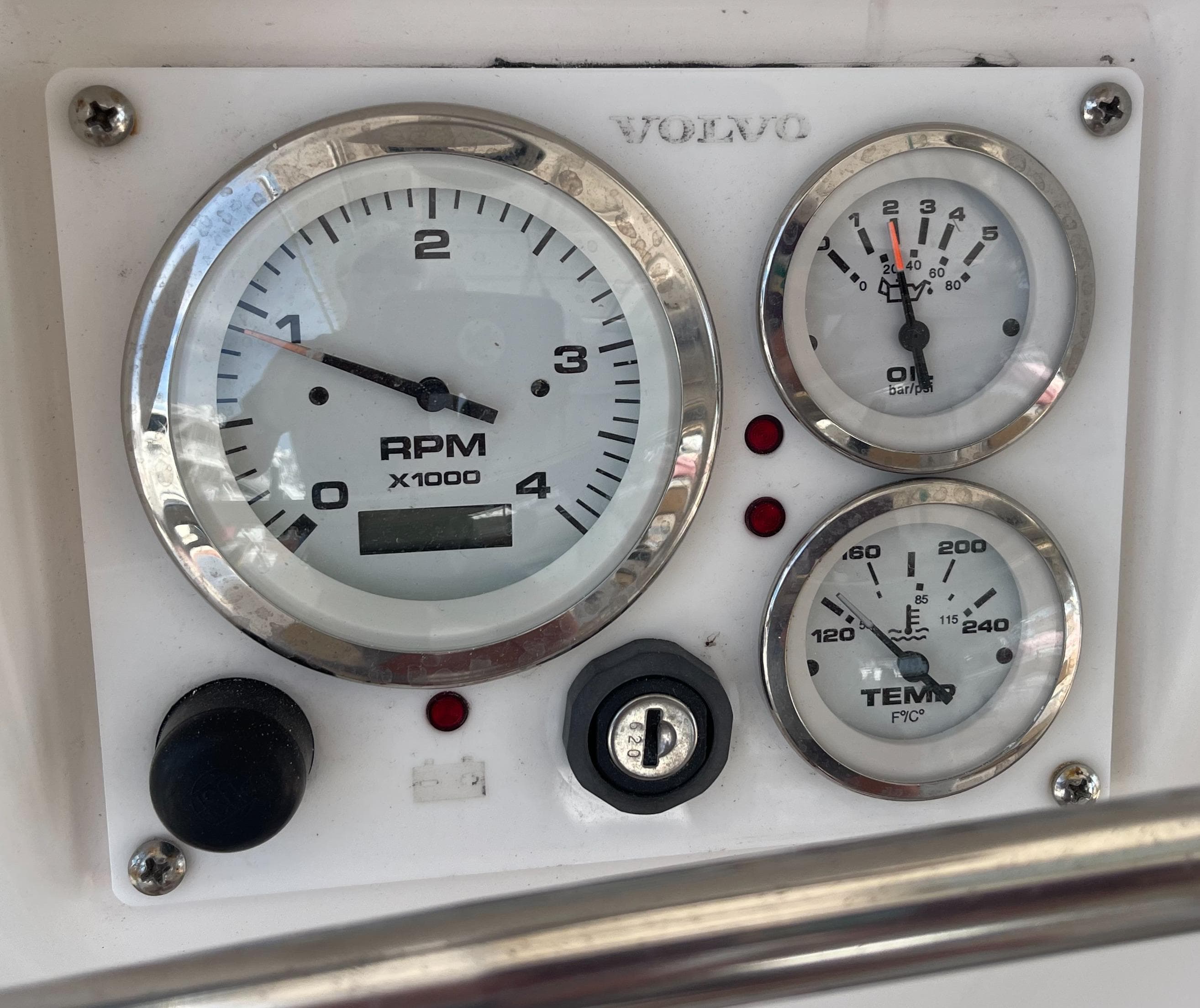 Starboard Engine control Panel