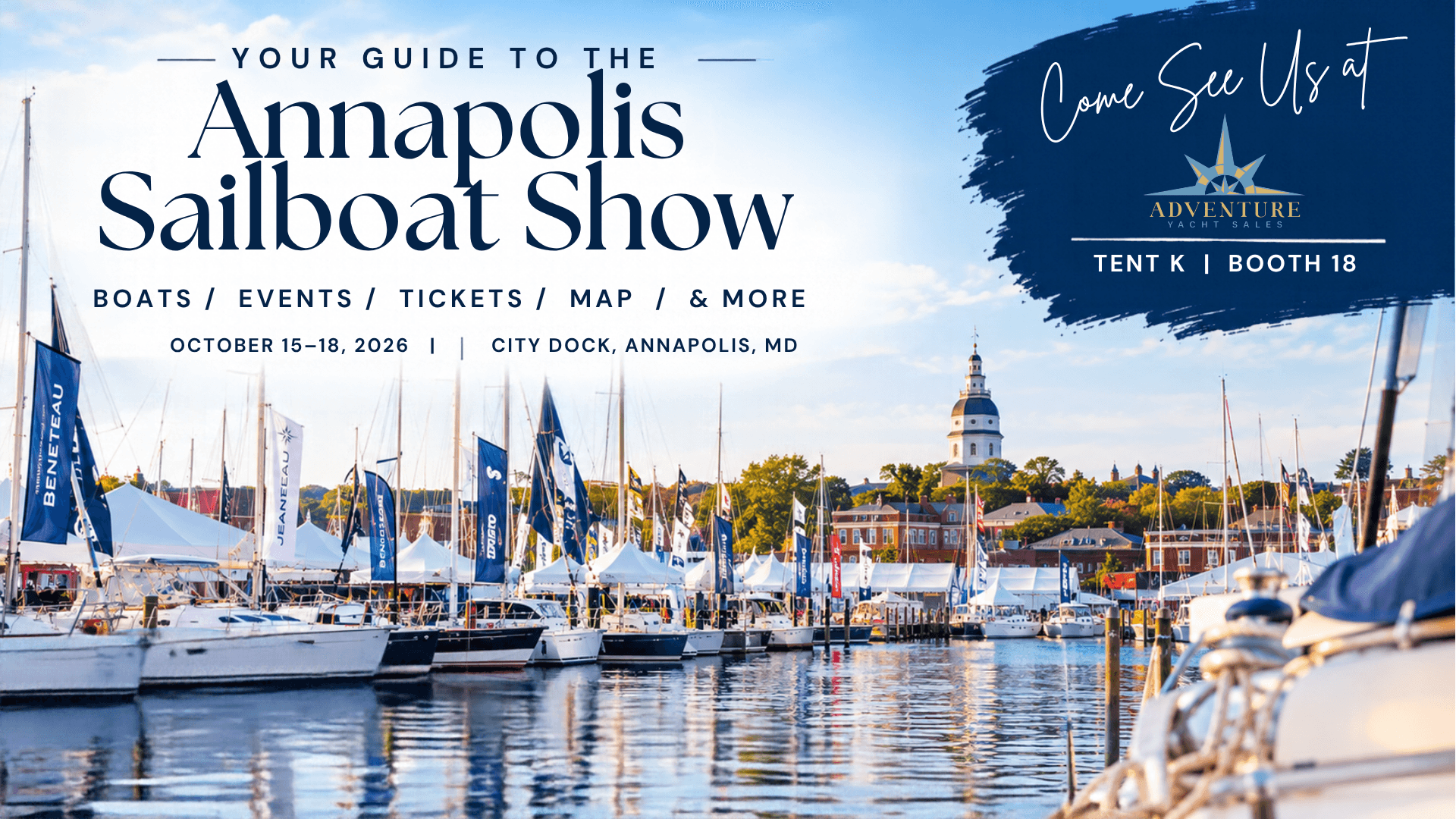 2026 Annapolis Sailboat Show Guide: Boats, Tickets, Events & What to Expect